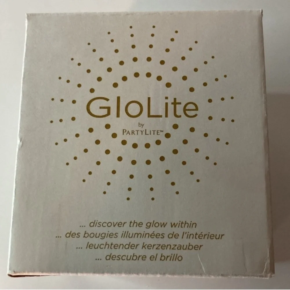 Partylite Glolite Juicy Clementine 2 Wick Candle Jar G26360 New In box